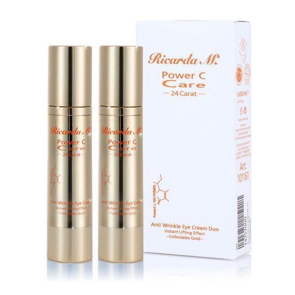 PCC 24 Carat Anti Wrinkle Eye Cream, 2 x 50 ml
