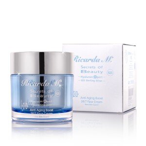 SOB HyaluronXpert 925 Sterling Silver Anti Aging Boost 24/7 Face Cream, 200 ml