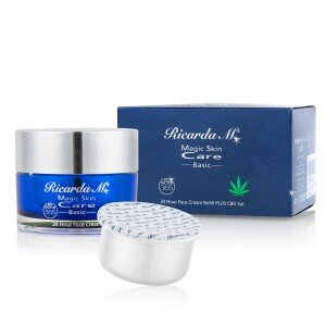 MSC Basic 24 Hour Face Cream Refill PLUS CBD Set