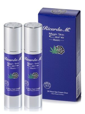 MSC Basic 24 Hour Eye Cream Duo – Black Rose & Hemp