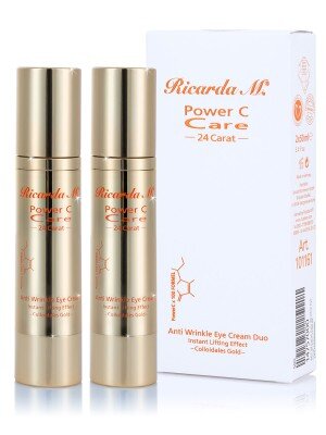 PCC 24 Carat Anti Wrinkle Eye Cream, 2 x 50 ml