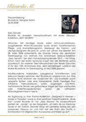 Ricarda M. Sexy Secrets