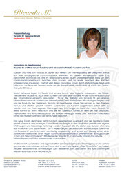 Ricarda M. mit neuen Kundenportal