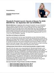 Ricarda M. Premiere SOB The SKIN MASTER