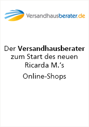 Ricarda M. Versandhausberater über Start des neuen Online-Shop