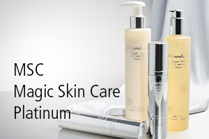 Pflegelinie MSC Magic Skin Care Pltinum
